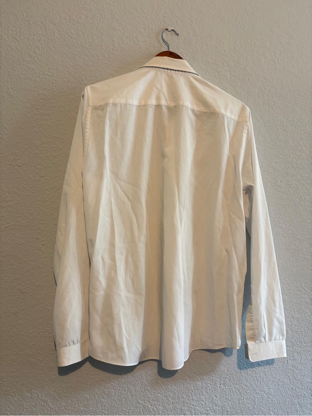 Topman White Long-Sleeve Button-Down Shirt - Picture 4 of 4